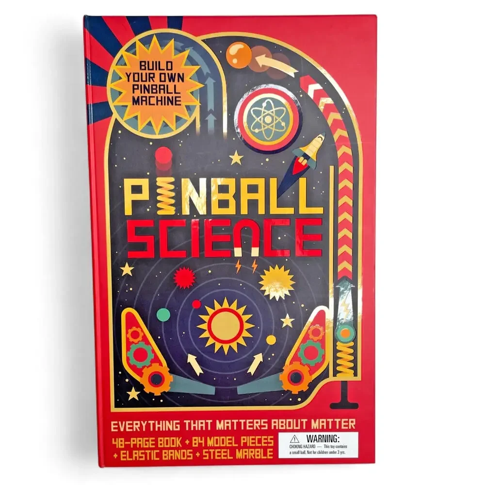 Pinball Science Build Your Own Pinball Machine - Science Project - Unused
